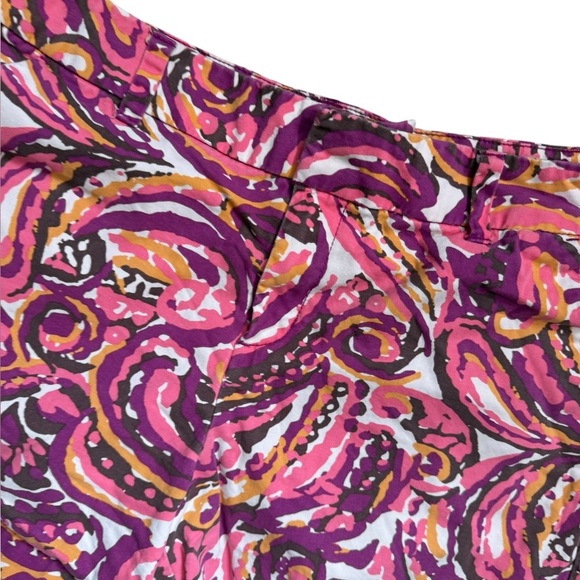 Merona High Waist Pink Patterned Women's Shorts - Picture 4 of 4